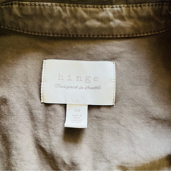 Hinge Dark GreenSize XS Utility Jacket - Picture 8 of 9